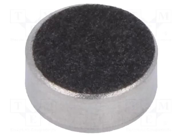 Microphone; electret; 100÷10000Hz; 2.2kΩ; -60dB; Ø6x2.7mm; 0.5mA LOUDITY LD-MC-6027