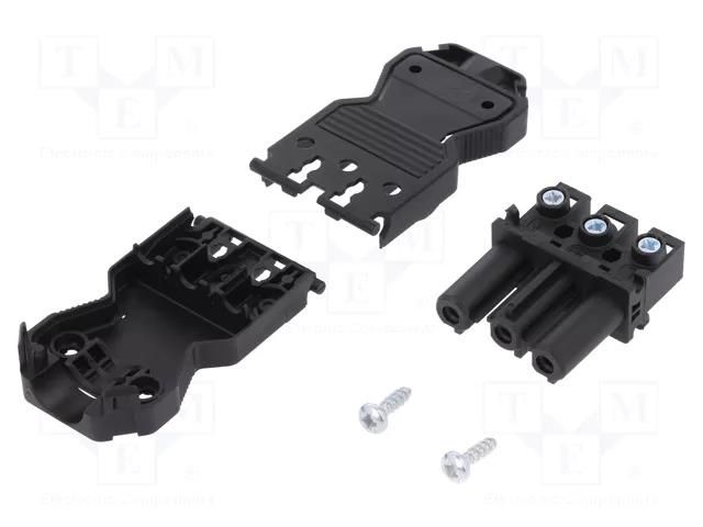 Connector: pluggable terminal block; screw terminal; female WIELAND 92.931.3053.1