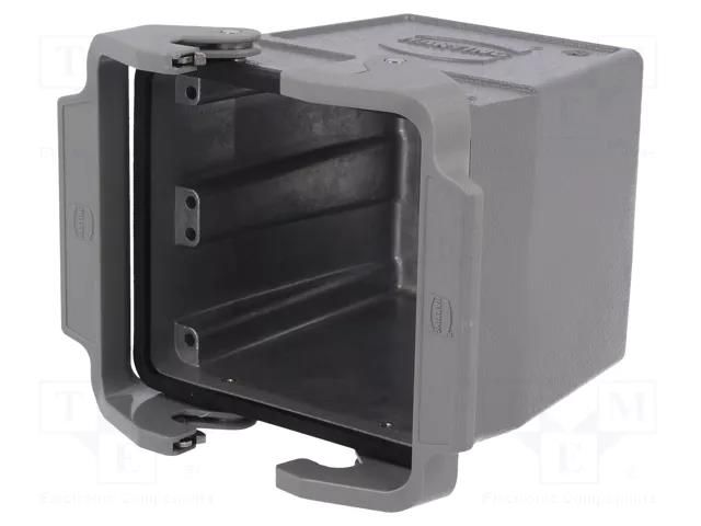 Enclosure for connectors: HDC; size 32B (2 x 16B); for cable HARTING 19300320738