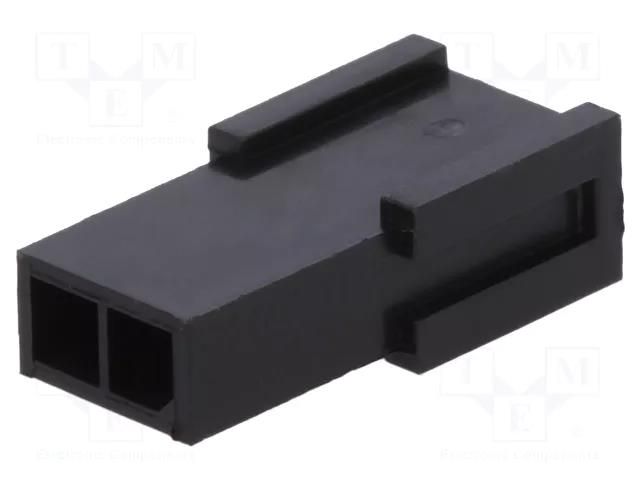 Connector: wire-board; plug; male; PIN: 2; Micro MATE-N-LOK; 3mm TE Connectivity 794616-2