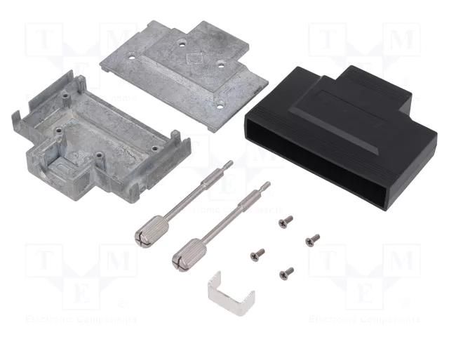 Plug case; PIN: 68; shielded; Locking: screws; straight TE Connectivity 5750752-1