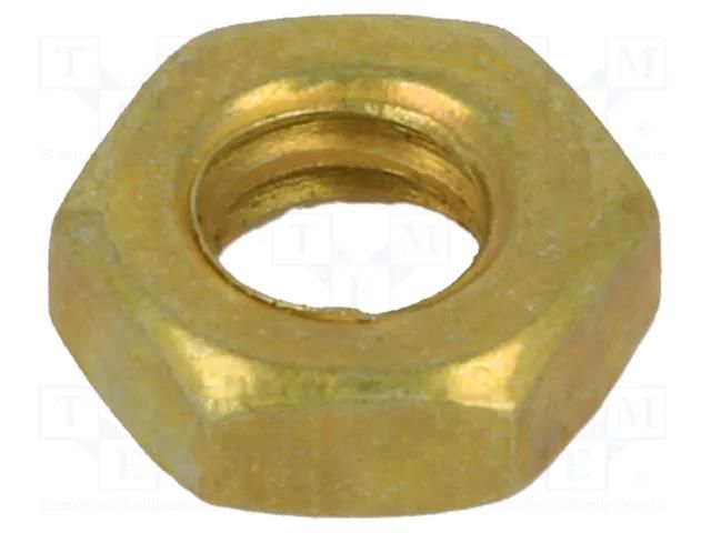 Nut; Thread: UNC 4-40; 1.6mm TE Connectivity 5205821-2