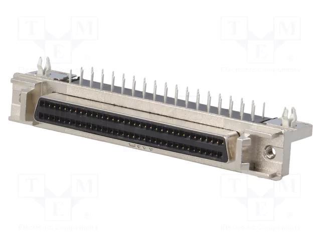 Connector: SCSI; PIN: 68; shielded; Locking: latch,screws; socket TE Connectivity 1761028-4