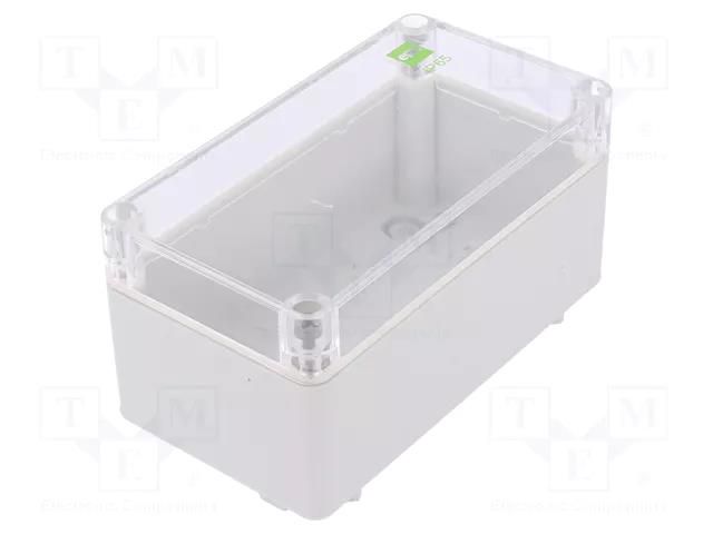 Enclosure: multipurpose; X: 74mm; Y: 135mm; Z: 72mm; INDUSTRIAL; grey ELEKTRO-PLAST NASIELSK EPN-2705-01