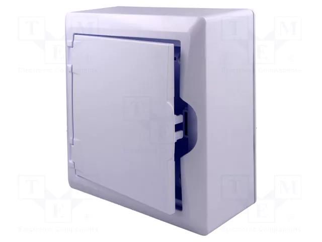 Enclosure: for modular components; IP40; white; No.of mod: 6; 400V ELEKTRO-PLAST NASIELSK EPN-2501-00