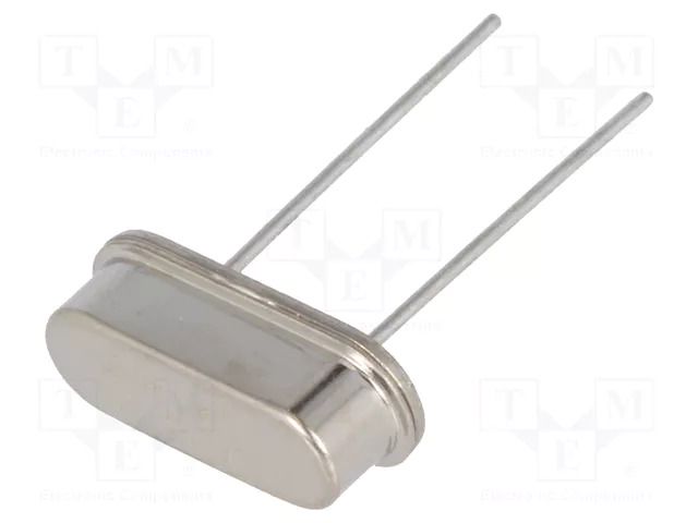 Resonator: quartz; 6MHz; ±30ppm; 20pF; THT; HC49-S; 11.05x3.5x4.7mm SR PASSIVES 6M-49S-SR