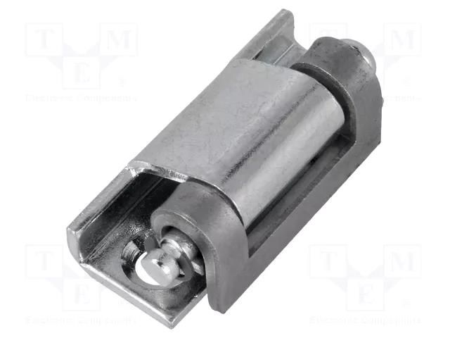 Hinge; Width: 16mm; zinc-plated steel; H: 42mm RST ROZTOCZE 3.ST16.001