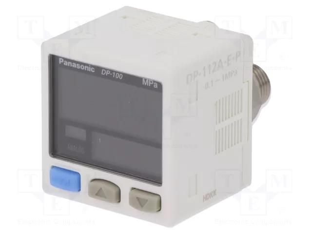 Module: transducer; pressure; -0.1÷1MPa; OUT: 2; OUT 1: PNP; DP-100 PANASONIC DP-112A-E-P-J