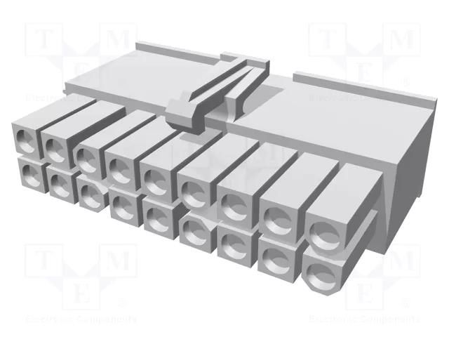 Connector: wire-wire; plug; female; Mini Universal MATE-N-LOK TE Connectivity MNL-770584-1