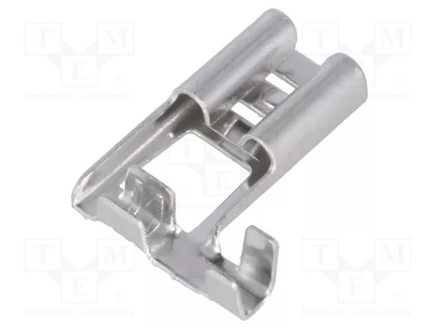 Terminal: flat; 6.3mm; 0.8mm; female; 0.5÷1mm2; crimped; for cable NINIGI ST-115/2