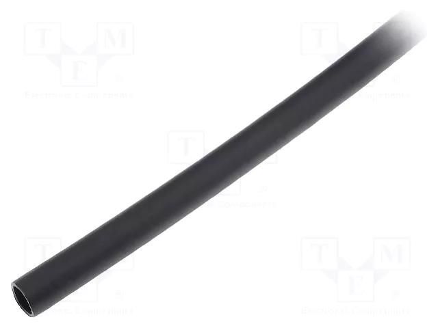 Protective tube; polyetylene; black; -10÷40°C; Øint: 8mm KURANT PE-10/8-BK