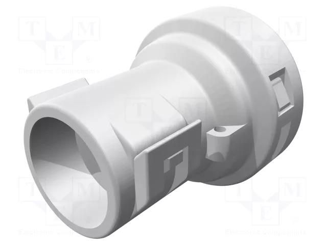 Cable hood and fastener; for conduit 10mm; straight; 11.2mm TE Connectivity 965786-1