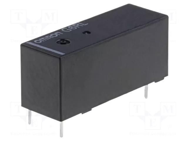Relay: electromagnetic; SPST-NO; Ucoil: 12VDC; Icontacts max: 10A OMRON Electronic Components G6RL-1A-12DC