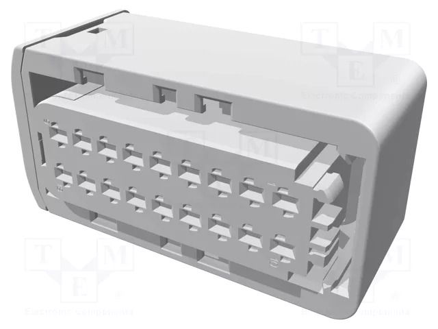 Connector: automotive; plug; female; MCP 1.5K; 60V; PIN: 18; IP67 TE Connectivity 3-1563759-1