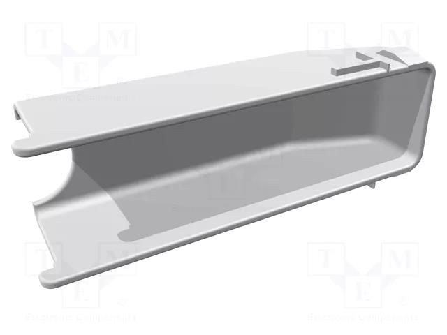 Cover; angled 90°; black TE Connectivity 1393454-9