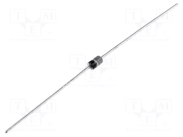 Diode: Zener; 1W; 3.9V; DO41; single diode; 50uA; Ufmax: 1.2V DC COMPONENTS 1N4730A-DC