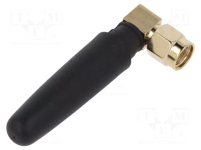 Antenna; WiFi; 2dBi; vertical; twist-on,vertical; 50Ω; -40÷85°C SR PASSIVES WIFI-ANT401-SMA