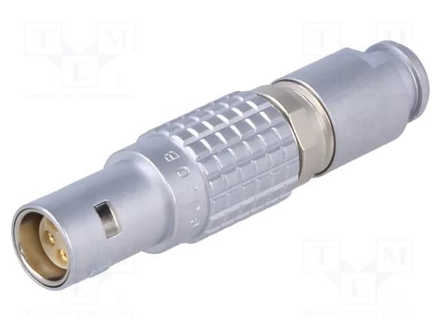Connector: circular; 0B; plug; female; PIN: 5; soldering; for cable LEMO FGJ.0B.305.CLLD52Z