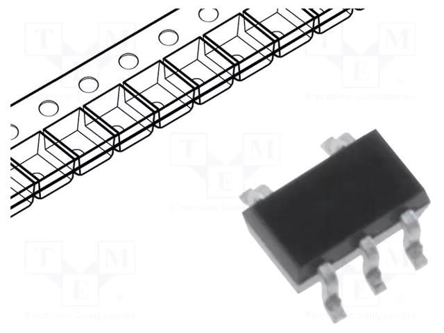 IC: voltage regulator; LDO,linear,fixed; 1.8V; 0.2A; SOT323-5L STMicroelectronics LDK120C18R