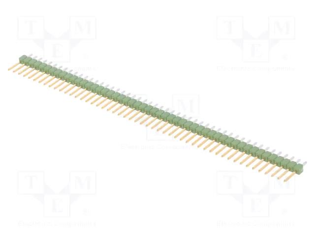 Connector: pin strips; pin header; AMPMODU MOD II; male; PIN: 50 TE Connectivity 5-826629-0