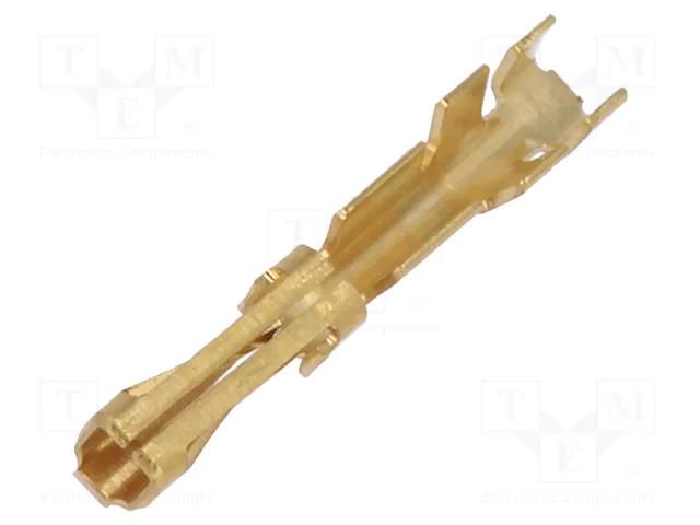 Contact; female; gold-plated; 26AWG÷22AWG; AMPMODU MOD II TE Connectivity 181270-2