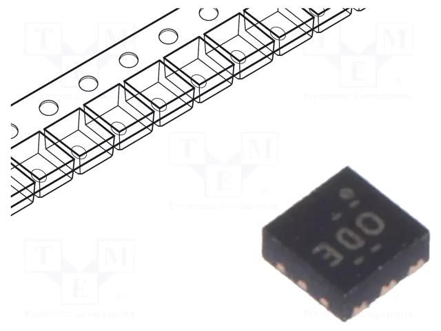 Transistor: N-MOSFET; unipolar; 100V; 14.4A; 20.2W; WSON6; 2x2mm TEXAS INSTRUMENTS CSD19538Q2T