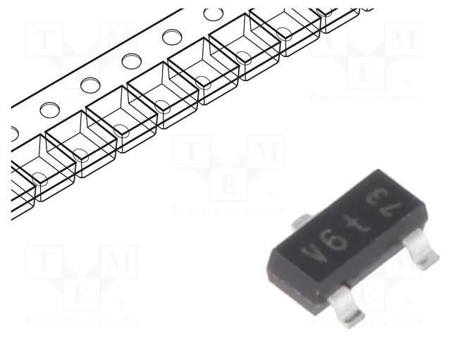 Diode: TVS array; 18.8V; 5A; 200W; bidirectional,double; SOT23; ESD NEXPERIA PESD15VL2BT.215
