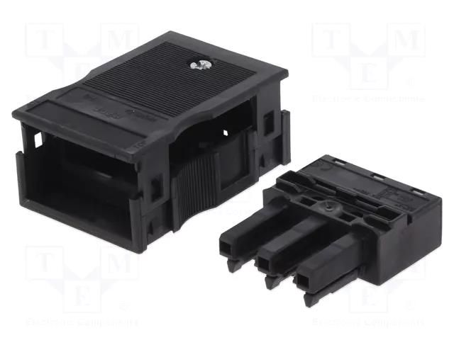 Connector: pluggable terminal block; spring clamp; female; 25A WAGO 770-103