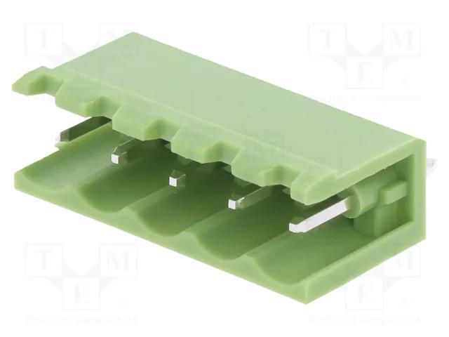 Pluggable terminal block; Contacts ph: 5.08mm; ways: 5; straight XINYA TBG-5-PB-5P-GN