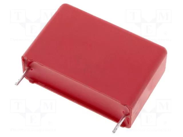 Capacitor: polypropylene; low ESR; 100nF; 630VDC; 400VAC; THT; ±20% WIMA MKP10-100N/630