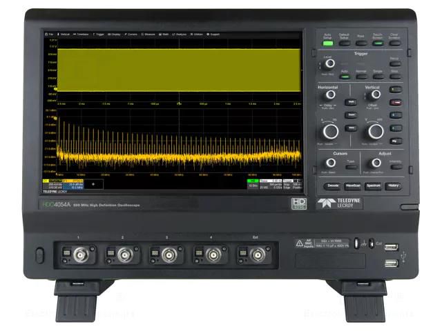 Oscilloscope: digital; Ch: 4; 500MHz; 10Gsps; 12.5Mpts/ch; HDO4000A TELEDYNE LECROY LC-HDO4054A