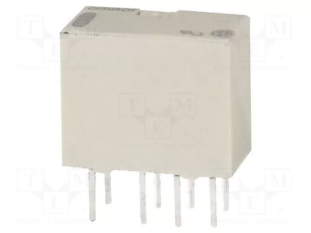 Relay: electromagnetic; DPDT; Ucoil: 5VDC; Icontacts max: 1A; G6J-Y OMRON Electronic Components G6J-2P-Y-5DC