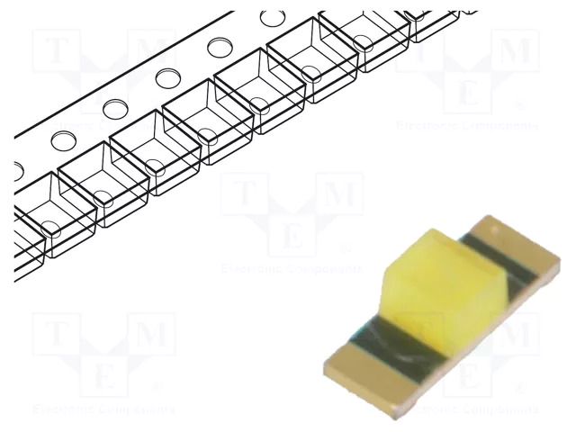 LED; white cold; SMD; 1305; 71.5÷180mcd; 150°; 20mA; 3.6÷3.9VDC BROADCOM (AVAGO) HSMW-C265