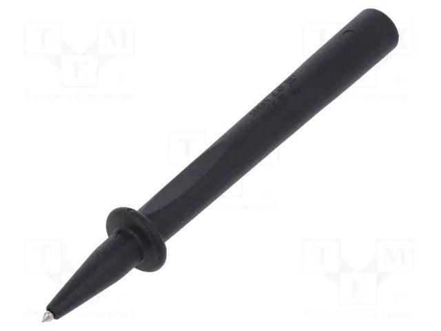Measuring tip; 32A; black; Tip diameter: 4mm; Socket size: 4mm STÄUBLI BT400-21