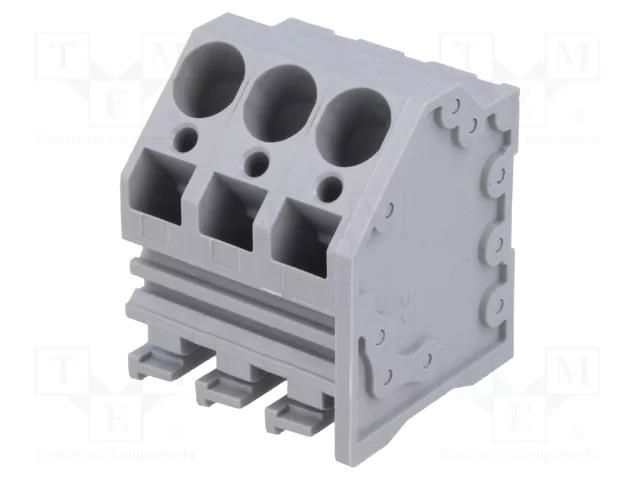 Connector: PCB terminal block; terminal; 30A; 300V; angled; tinned DEGSON ELECTRONICS DG263-7.5-03P
