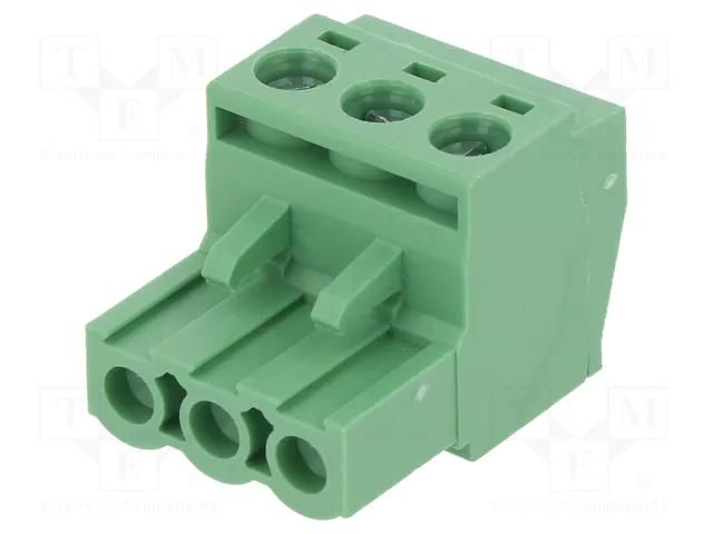 Connector: pluggable terminal block; plug; female; 2EDGKT; 20A DEGSON ELECTRONICS 2EDGKT-5.0-03P