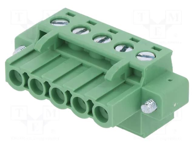 Connector: pluggable terminal block; plug; female; 2EDGKFM; 20A DEGSON ELECTRONICS 2EDGKFM-5.08-05P