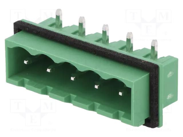 Connector: pluggable terminal block; socket; male; 20A; 320V; THT DEGSON ELECTRONICS 2CDGRC-5.08-05P