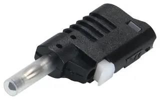CONN, BANANA, PLUG, 36A, CLAMP, BLK CT2017-0