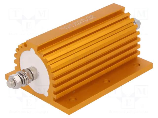 Resistor: wire-wound; with heatsink; screw; 4Ω; 250W; ±1%; 50ppm/°C SR PASSIVES AHP250W-4RF