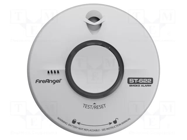 Meter: smoke detector; Features: needs no calibration; 130x34mm FIREANGEL FA-ST-622