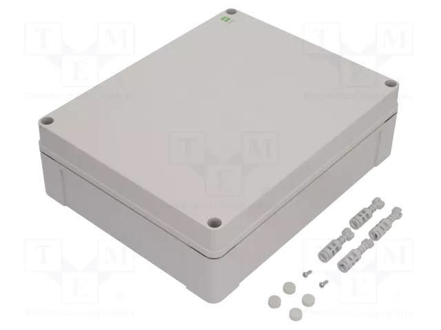 Enclosure: multipurpose; X: 270mm; Y: 340mm; Z: 106mm; INDUSTRIAL ELEKTRO-PLAST NASIELSK EPN-2725-00