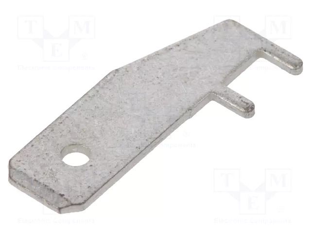 Terminal: flat; 6.3mm; 0.8mm; male; THT; Overall len: 20mm OSTERRATH 61-1624-11/0031