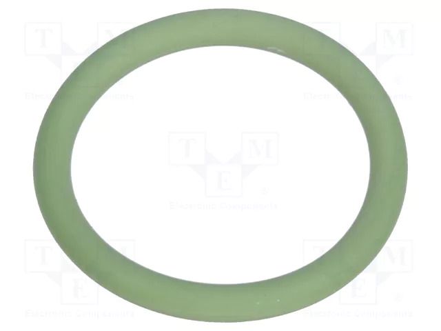 O-ring gasket; FPM; Thk: 1.8mm; Øint: 19mm; NPT1/2"; green HUMMEL HUMMEL-1321120078