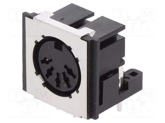 Connector: DIN; socket; female; shielded; PIN: 5; 180°; angled 90° CLIFF FM6725
