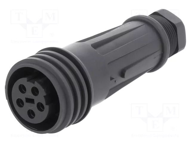 Connector: circular; plug; female; PIN: 5; 18A; 600V; EXPlora; IP68 BULGIN EXP-0921/05/S