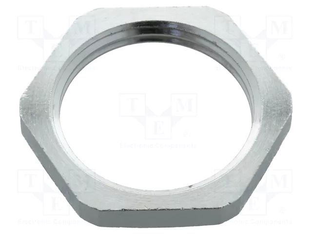 Nut; M25; brass; Thk: 4mm; Spanner: 30mm; Thread: metric; Pitch: 1.5 LAPP SKINDICHT-SM-M25