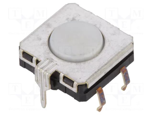 Microswitch TACT; SPST-NO; Pos: 2; 0.05A/24VDC; THT; none; 1.96N OMRON Electronic Components B3W-4100