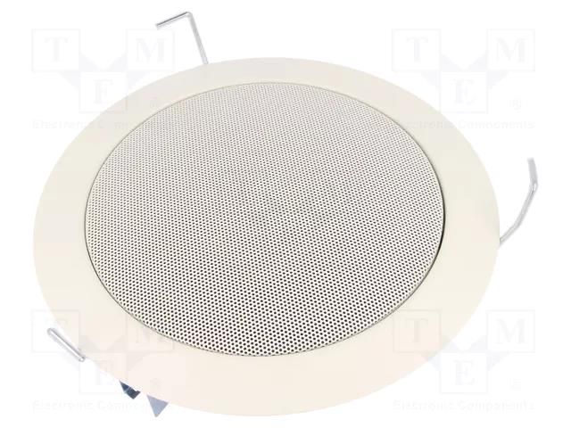 Loudspeaker; ceiling mount,general purpose,waterproof VISATON VS-DL-18/2-100V