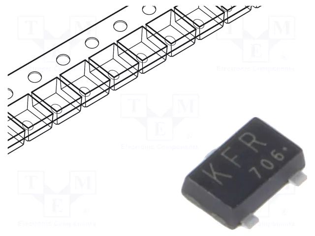 Transistor: N-MOSFET; unipolar; 40V; 2A; 1W; SOT23F TOSHIBA SSM3K339R